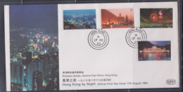 Hong Kong 1983 Hong Kong By Night FDC - FDC