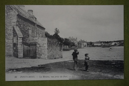 PONT-CROIX - La Rivière Vue Prise Du Port - Pont-Croix