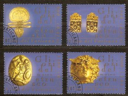 Vatican Vatikaan 2001 Yvertn° 1242-1245 (°) Oblitéré Cote 9 Euro - Gebraucht