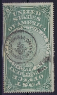USA  Postoffice Department Date Of Mailing Seal - Service