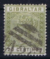 Gibraltar SG Nr 25  Mi 30a  Used 1889 - Gibilterra