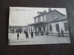 CPA 02 Aisne Château Thierry La Gare BE - Chateau Thierry