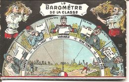 CPA  Humoristique  - LE BAROMETRE DE LA CLASSE - Humorísticas