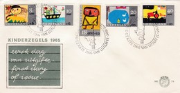 Niederlande / 1965 / Mi. 850-854 FDC, Kinderzeichnungen - FDC