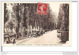 VERT LE PETIT AVENUE DU BOUCHET BORDANT L'ETANG FLEURI - Vert-le-Petit