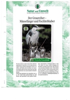 Deutsche Umwelthilfe  -   Der Graureiher   -   Puzzle   -    2.000 Ex - O-Series : Séries Client