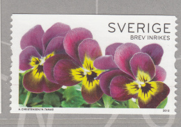 Sweden 2010 MNH Scott #2639 (6k) Jump Up Johnnies - Pansies - Ungebraucht