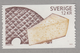 Sweden 2010 MNH 12k Cheese - Delicious Foods - Unused Stamps