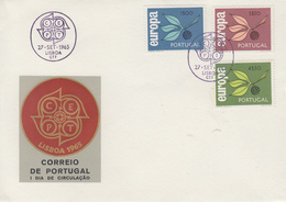 Enveloppe  FDC  1er  Jour   PORTUGAL   EUROPA    1965 - 1965