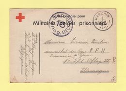 Croix Rouge - Militaires Belges Prisonniers - Marchin - 1940 - Offlag IIIB - 2. Weltkrieg 1939-1945