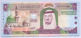 SAUDI ARABIA King Fahd Fourth Edition 100 RIYALS UNC  (Shipping Is $ 8.88) - Arabia Saudita