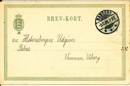 Denmark Letter Card Randers 5-12-1909 Nice Card - Lettres & Documents