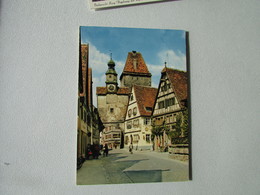 Rothenburg Ob Der Tauber, Markusturm Mit Roderbogen. - Ansbach