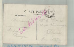 CPA 13  CASTELNAUDARY   Caserne Saint-François ,  Hopital ,  Taxe Cachet  Gare De Castelnaudary FEVR 2018 115 - 1960-.... Cartas & Documentos