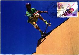 Portugal Skateboard Sports Extrêmes Carte Maximum 1997 Skate Extreme Sports Maxicard - Skateboard