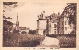 EURE  27  ACQUIGNY  CHATEAU, COTE SUD - Acquigny