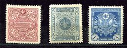 Turquie - Taxe *  N° 55 - 57/58 - Unused Stamps