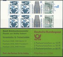 DEUTSCHLAND 1990 Mi-Nr. MH 25 Av Markenheft/booklet ** MNH - 1971-2000