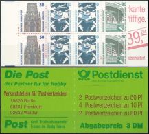 DEUTSCHLAND 1993 Mi-Nr. MH 29 A Markenheft/booklet ** MNH - 1971-2000