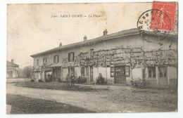 Saint St  Denis  La Place Animée - Te Identificeren