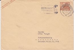 Berlin (West) Bauten Privatganzsache PU 1/5 A MWSt Berlin 1952 - Privatumschläge - Gebraucht