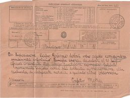 TELEGRAMMA LOCATE TRIULZI DEL 31/07/1935 - INDENNITÀ INFORTUNIO IN AFRICA ORIENTALE DEL 20 LUGLIO - Marcophilie
