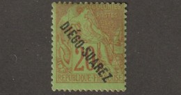 Diégo-Suarez -N° 19 Neuf Avec Charniére * - Unused Stamps