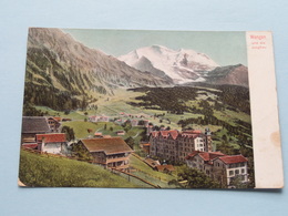 WENGEN Und Die Jungfrau ( Trenkler ) Anno 1911 ( Zie Foto Voor Details ) ! - BE Berne