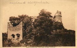 CPA - Environs De WINTZENHEIM (68) - HOHLANSBOURG - Aspect De La Ruine Du Château Dans Les Années 30 - Wintzenheim