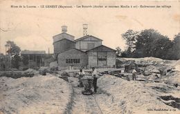 LE GENEST   -  Mines De Lucette  -  Les Bocards (Ancien Et Nouveau Moulin à Or) - Enlèvement Des Tailings - Le Genest Saint Isle