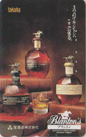 Télécarte Japon / 110-016 - ALCOOL - WHISKY - BLANTON - Alcohol Japan Phonecard - ALKOHOL Telefonkarte - 840 - Alimentation