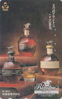 Télécarte Japon / 110-011 - ALCOOL - WHISKY - BLANTON - Alcohol Japan Phonecard - ALKOHOL Telefonkarte - 841 - Alimentation