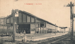 (CPA 80)  LONGUEAU  /  La Gare - - Longueau