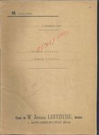 CHAMPIGNY LA FUTELAYE 1947 ACTE VENTE DE TERRE Md ECHARD  À VERDET  5 PAGES : - Manuscripts