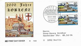 Germany - Mi-Nr 1583 FDC (O1056)- - 1991-2000