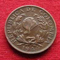 Colombia 5 Centavos 1944 KM# 206 Lt 1421 *VT Colombie - Kolumbien