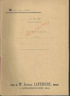 CHAMPIGNY LA FUTELAYE 1938 ACTE DE VENTE DE TERRE Mr VIEL 5 PAGES : - Manuscripts