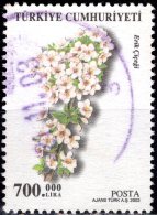 TURKEY 2003 Flowering Trees - 700000l - Wild Cherry FU - Gebraucht