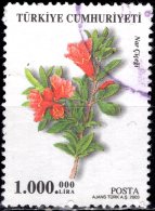 TURKEY 2003 Flowering Trees - 1000000l - Pomegranate FU - Gebraucht