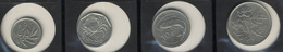 Malta Set 4 Coins - Serie 4 Monedas  2 Cents -5c-10c-25c -  1991-1993. - Malte