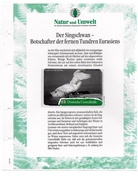 Deutsche Umwelthilfe -   Der Singschwan   -   1.200 Ex - O-Series : Séries Client