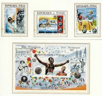 Tchad Chad 1971 / Olympic Games Munich 1972 / Swimming, Athletics / Imperforated - Summer 1972: Munich