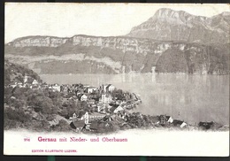 GERSAU Am Vierwaldstättersee Mit Niederbauen Und Oberbauen - Gersau