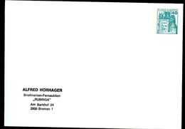 Bund PU110 B2/004 Privat-Umschlag HÖRHAGER BREMEN ** 1979 - Privé Briefomslagen - Ongebruikt