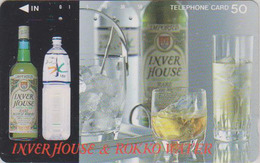 Télécarte Japon / 110-011 - ALCOOL - WHISKY - INVER HOUSE & ROKKO WATER SCOTLAND - ALCOHOL Japan Phonecard - 901 - Alimentation