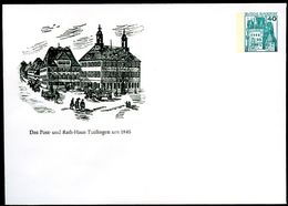 Bund PU110 B2/013 Privat-Umschlag POSTHAUS RATHAUS TUTTLINGEN ** 1979 - Private Covers - Mint