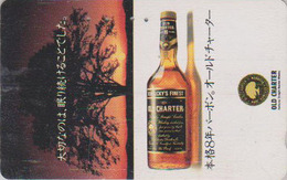 RARE Télécarte Japon / 110-011 - ALCOOL - WHISKY - OLD CHARTER Kentucky - ALCOHOL Japan Phonecard - ALKOHOL - 924 - Alimentation