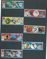 Equatorial Guinea 1972 Sapporo Winter Olympics Set Of 7 FU - Winter 1972: Sapporo