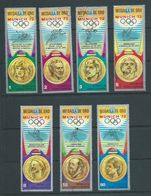 Equatorial Guinea 1972 Munich Summmer Olympic Gold Medal Winners Set 7 FU - Summer 1972: Munich