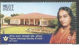 India  Inde MNH Stamp Of Sri Paramahansa Yogananda Saints, Ranchi Ashram, Spiritual Yogoda Satsanga Society - Hindouisme